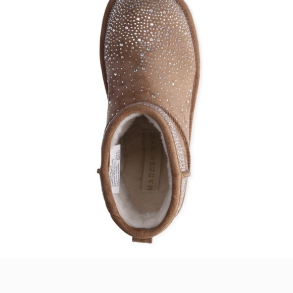 NIB Madden NYC Women's Rhinestone Platform Boots sz 11 - Picture 5 of 6